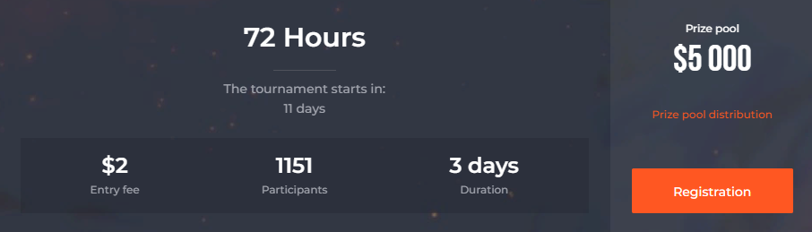 72 Hours tournament 72 Hours tournament