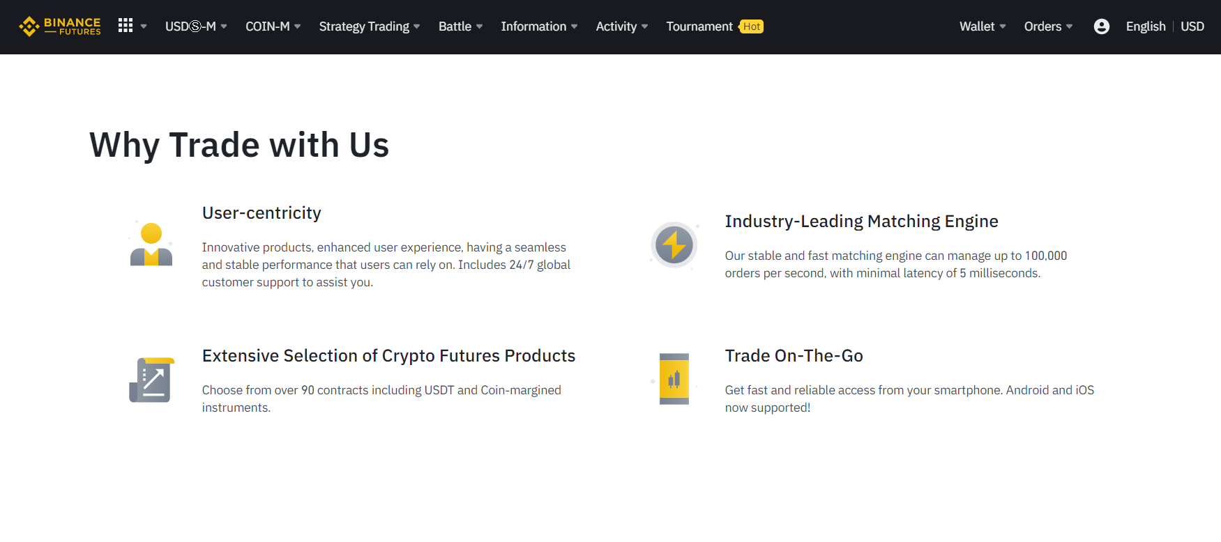Why trade on Binance? Why trade on Binance?
