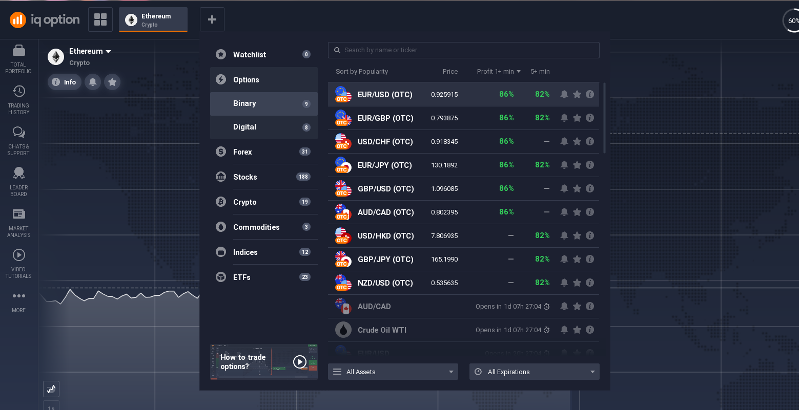 Trade binary options in tournaments! Trade binary options in tournaments!