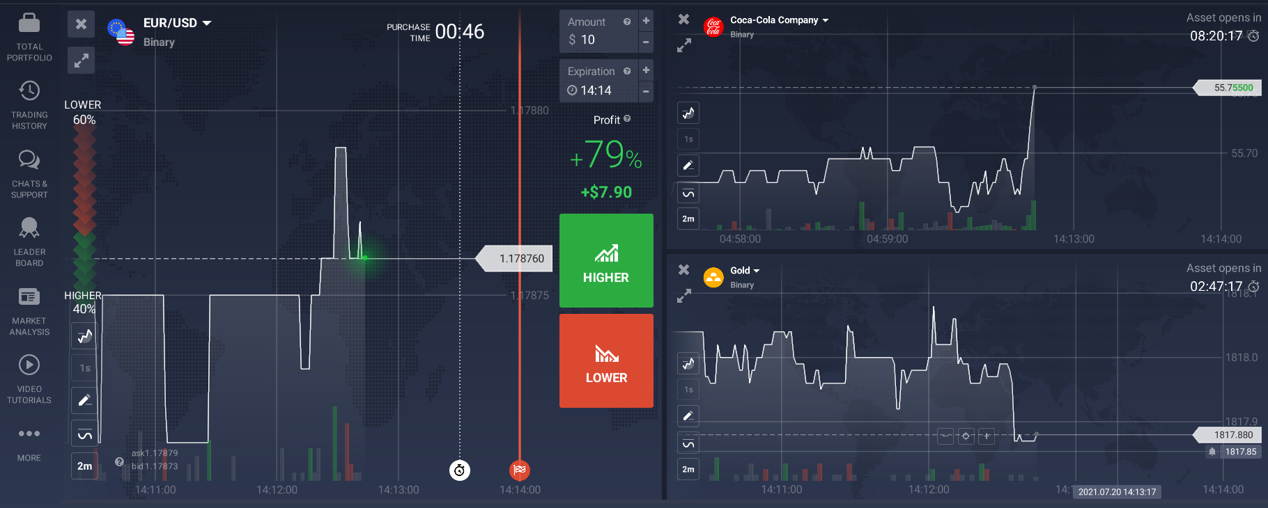 Choose an asset for binary trading Choose an asset for binary trading