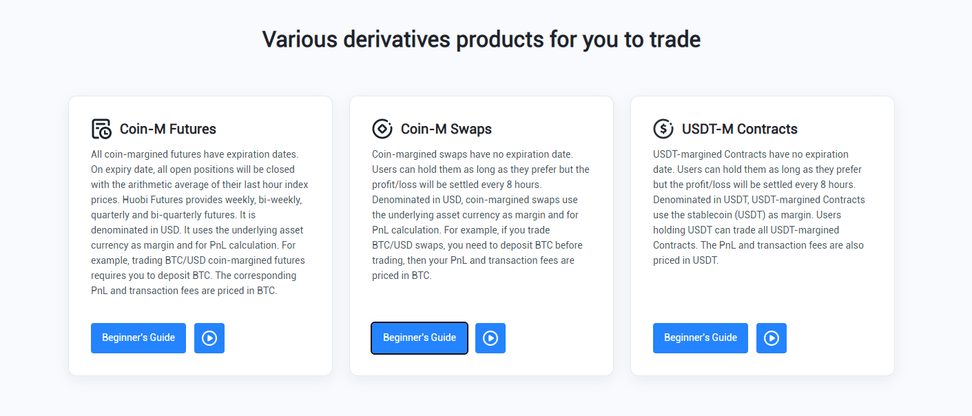 Huobi cryptocurrency derivatives are in high demand Huobi cryptocurrency derivatives are in high demand