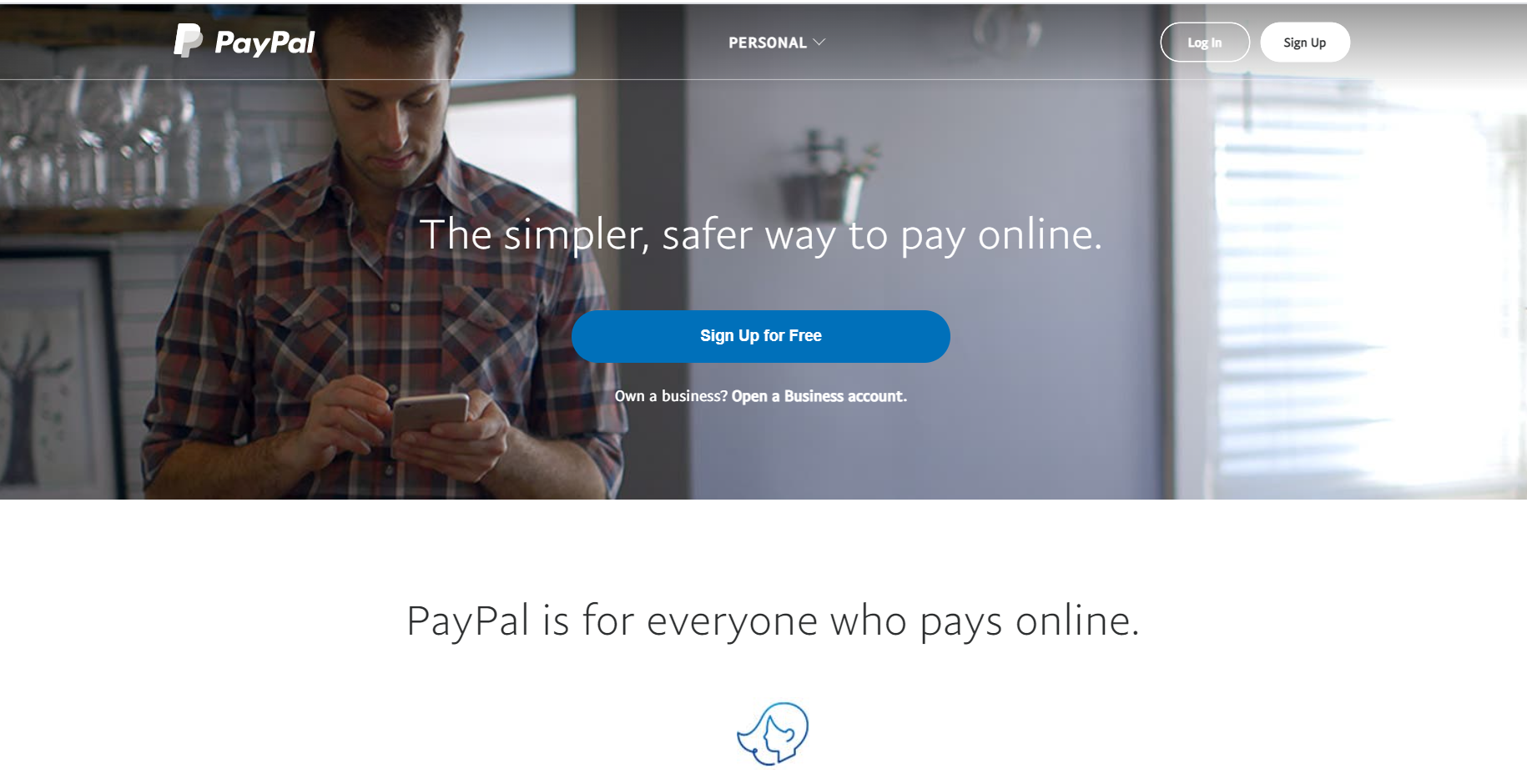 PayPal official site PayPal official site